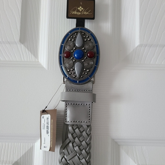 NWT Patricia Nash Marula Woven Belt main image 4